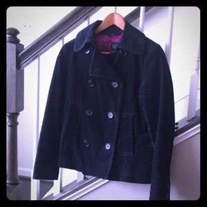 Corduroy jacket - navy blue - Gap - small
